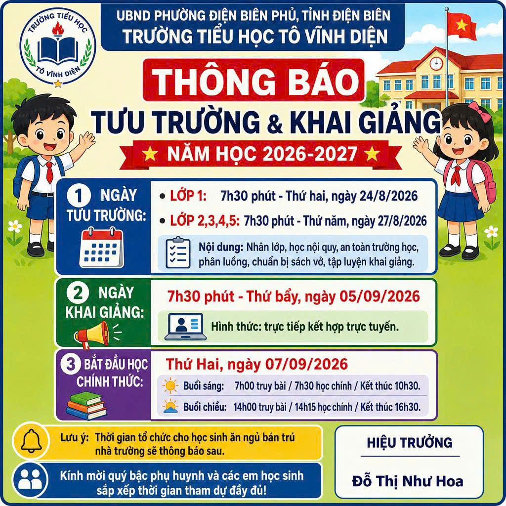 THÔNG BÁO