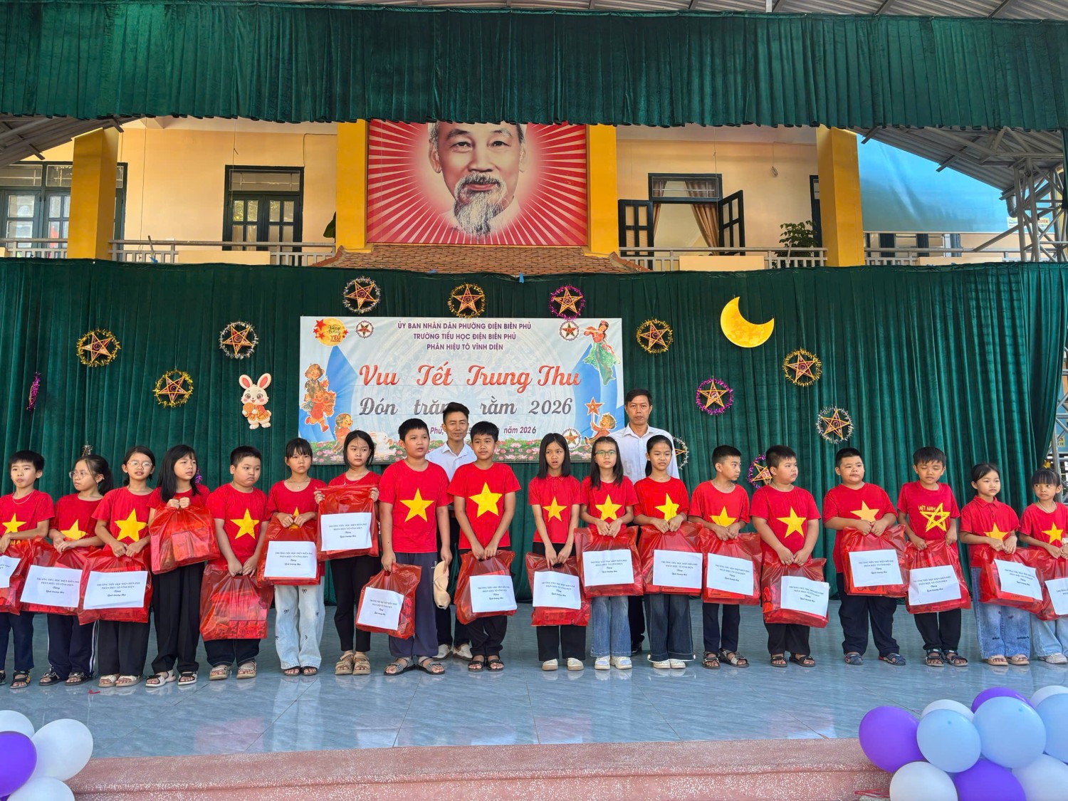 PHÂN HIỆU TÔ VĨNH DIỆN – TRƯỜNG TIỂU HỌC ĐIỆN BIÊN PHỦ  VUI TẾT  TRUNG THU NĂM 2026