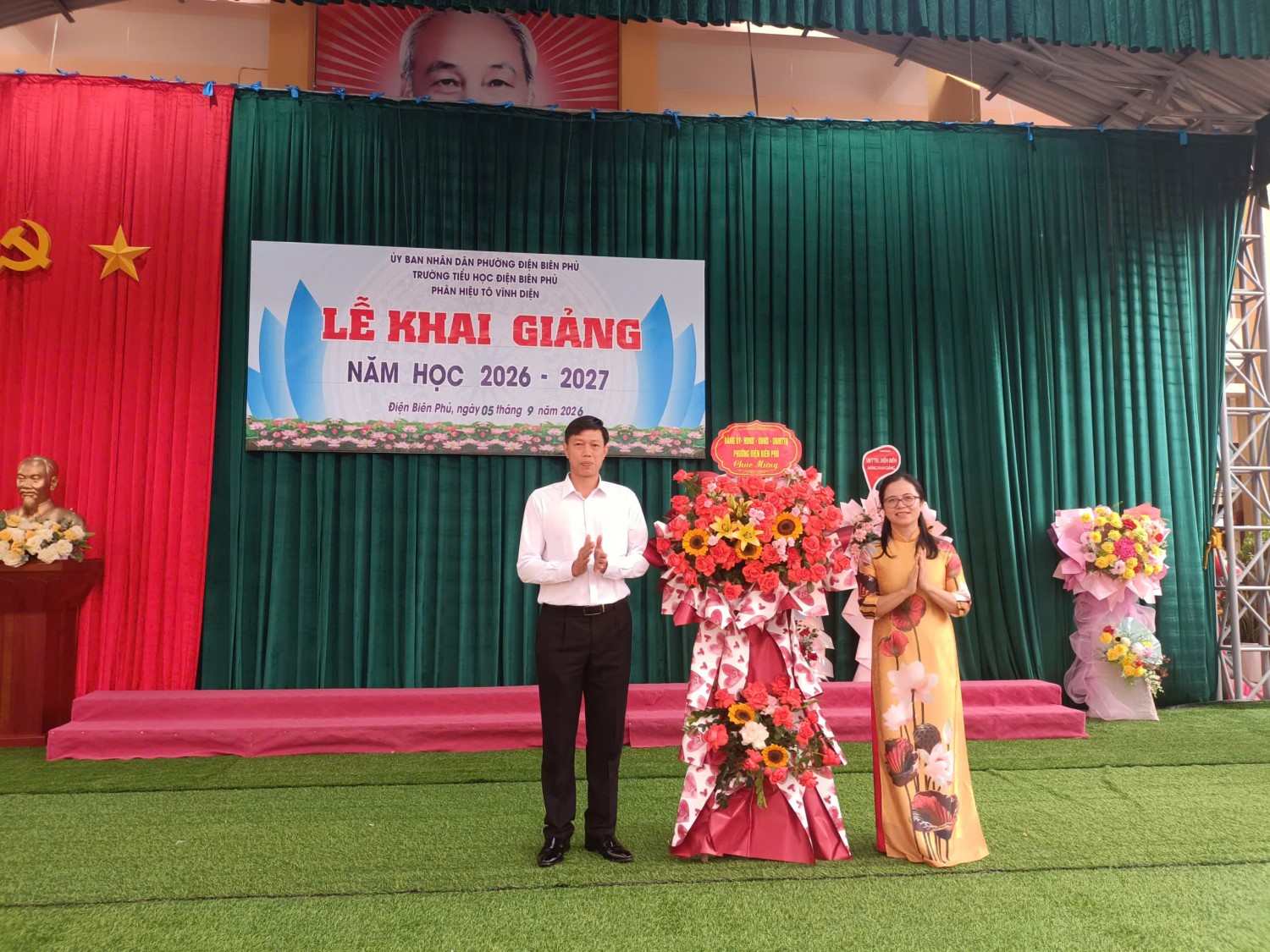 RỘN RÀNG LỄ KHAI GIẢNG NĂM HỌC 2026–2027 TẠI PHÂN HIỆU TÔ VĨNH DIỆN