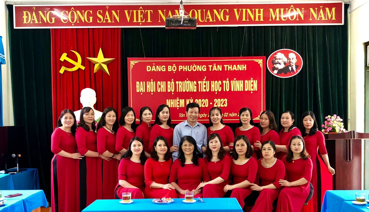 ĐẠI HỘI CHI BỘ TRƯỜNG TIỂU HỌC TÔ VĨNH DIỆN NHIỆM KÌ: 2020 - 2023