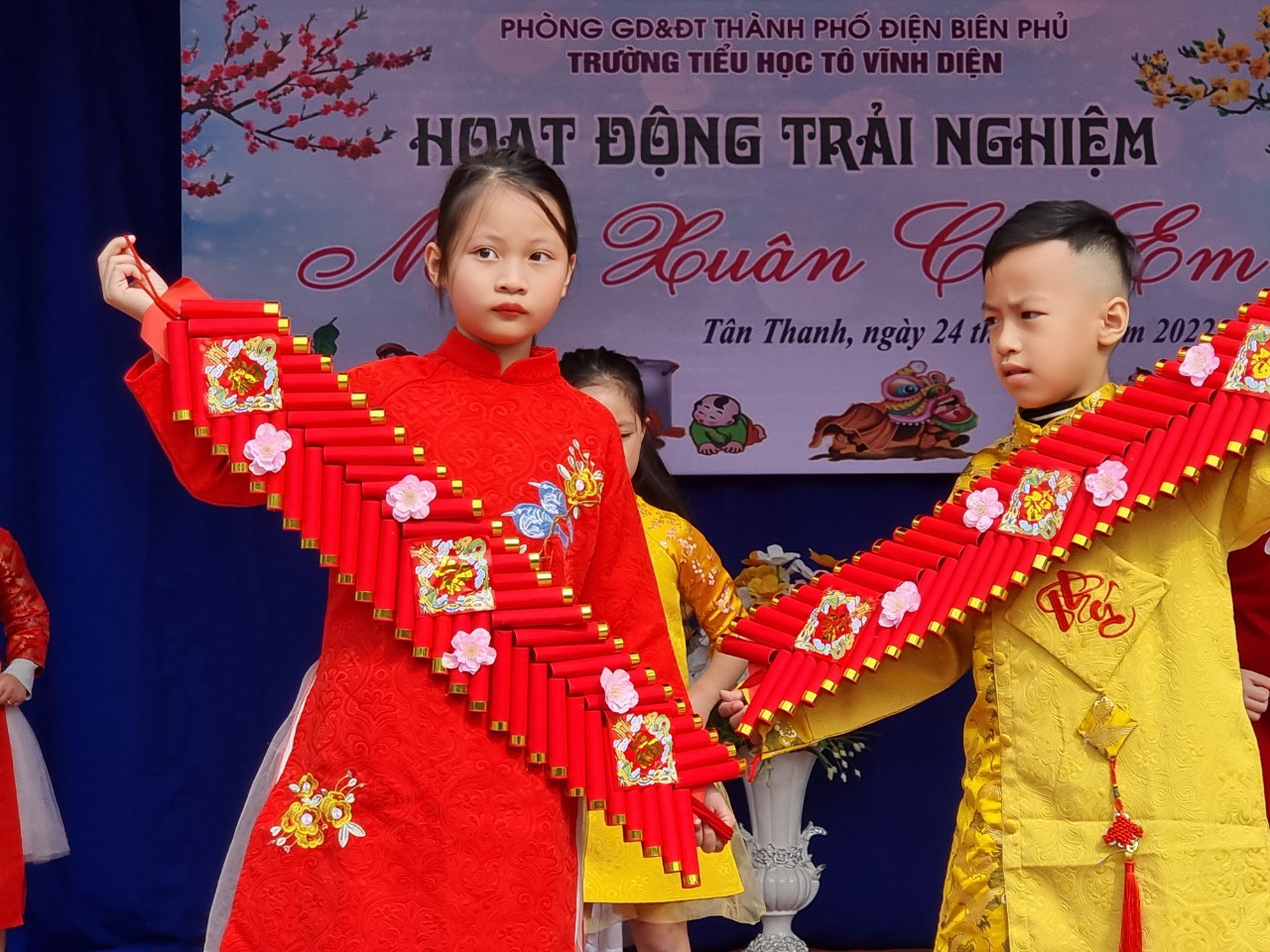 TRƯỜNG TIỂU HỌC TÔ VĨNH DIỆN TỔ CHỨC CÁC HOẠT ĐỘNG MỪNG ĐẢNG, MỪNG XUÂN NHÂM DẦN 2022