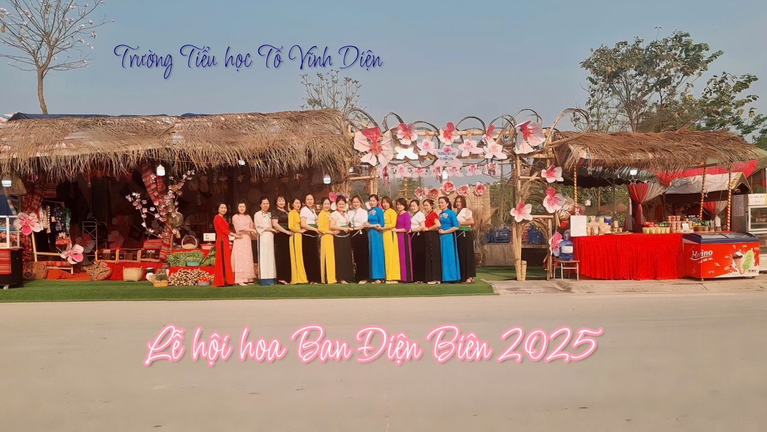 TRƯỜNG TIỂU HỌC TÔ VĨNH DIỆN RẠNG RỠ TẠI LỄ HỘI HOA BAN 2025